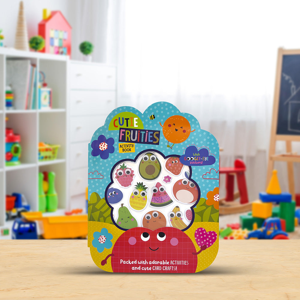 Product image 2 of Cutie Fruities Activity Book, a sticker activity book for ages 4+, by Make Believe Ideas.