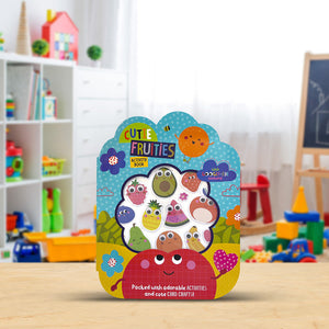 Product image 2 of Cutie Fruities Activity Book, a sticker activity book for ages 4+, by Make Believe Ideas.
