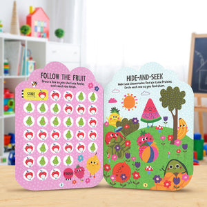 Product image 3 of Cutie Fruities Activity Book, a sticker activity book for ages 4+, by Make Believe Ideas.