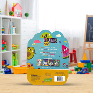 Product image 6 of Cutie Fruities Activity Book, a sticker activity book for ages 4+, by Make Believe Ideas.