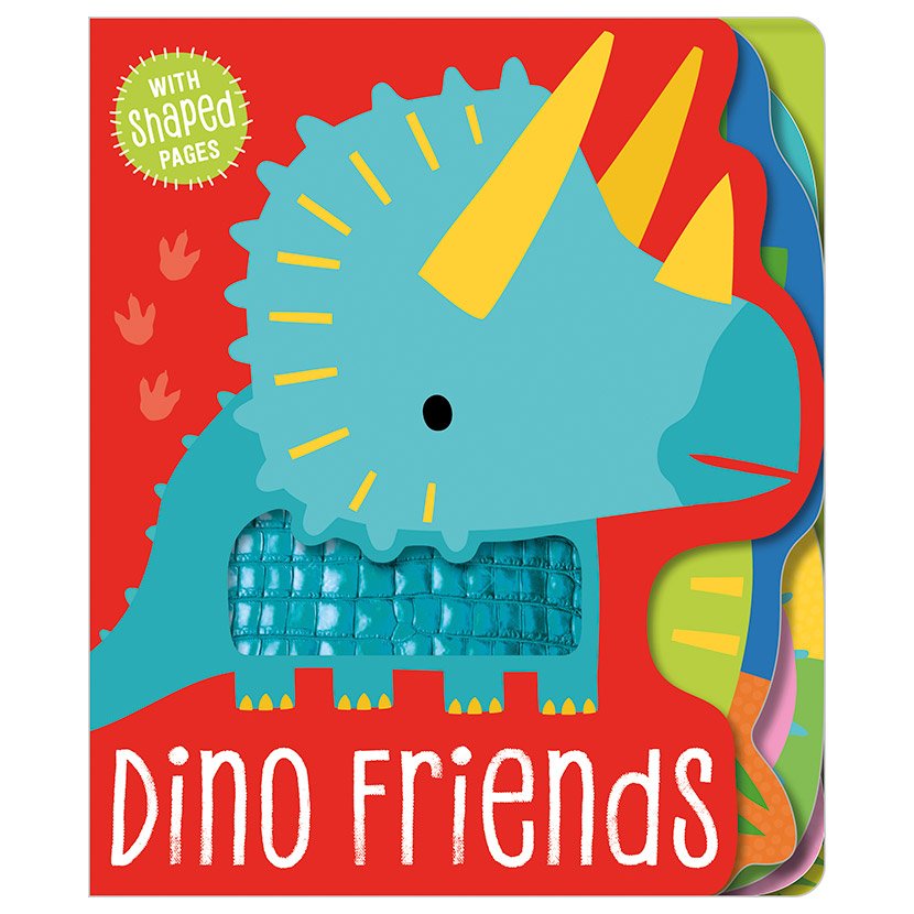 Product image 1 of Dino Friends, a board book for ages 0+, by Make Believe Ideas.