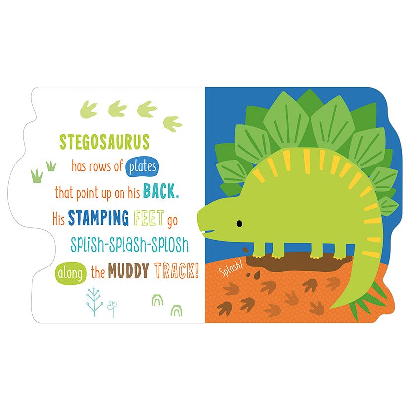Product image 2 of Dino Friends, a board book for ages 0+, by Make Believe Ideas.