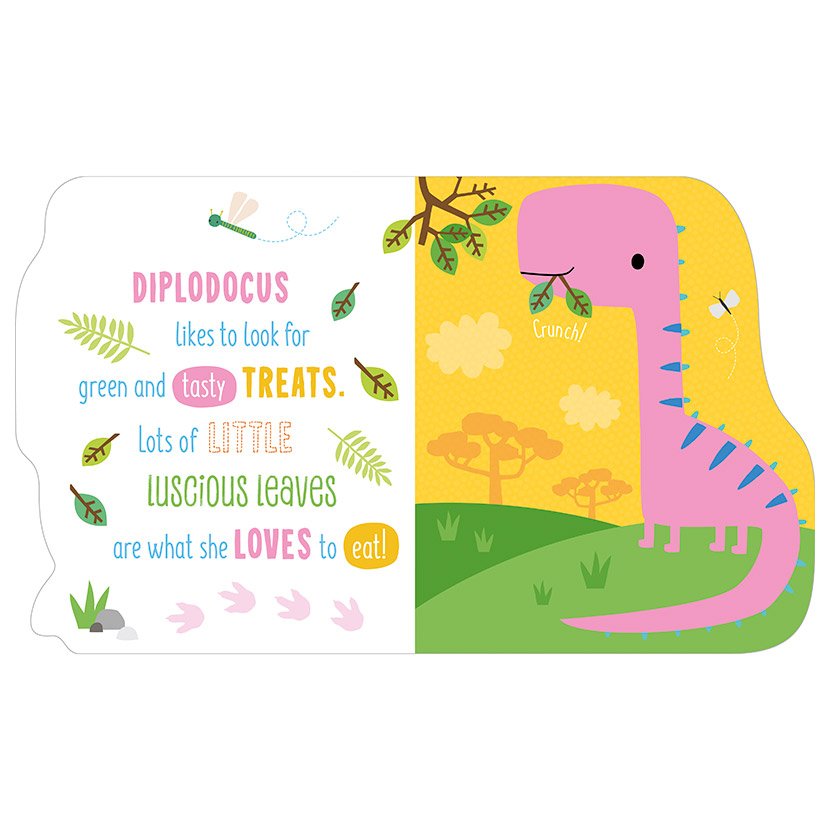 Product image 3 of Dino Friends, a board book for ages 0+, by Make Believe Ideas.