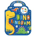 Product image 1 of Dino Kingdom, a colouring book for ages 3+, by Make Believe Ideas.