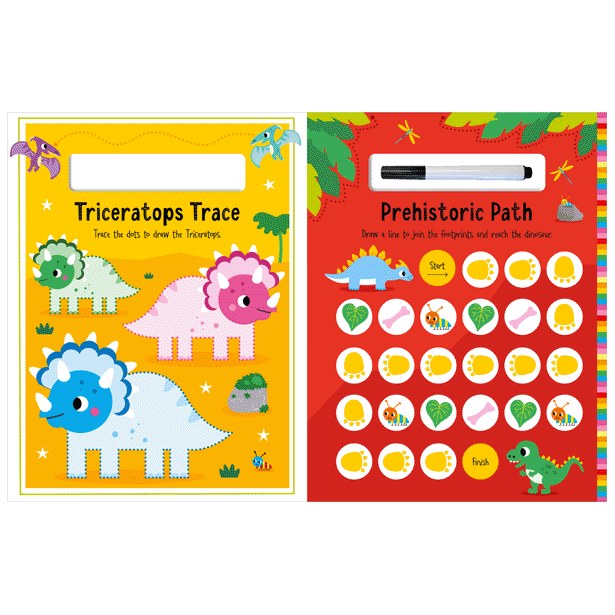 Product image 2 of Dino Land, a sticker activity book for ages 3+, by Make Believe Ideas.