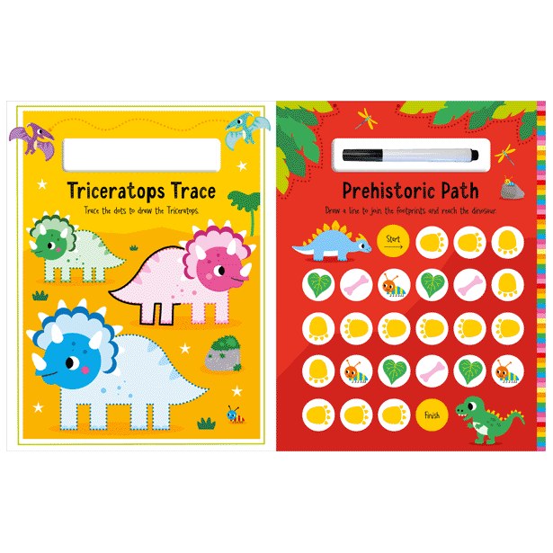 Product image 3 of Dino Land, a sticker activity book for ages 3+, by Make Believe Ideas.