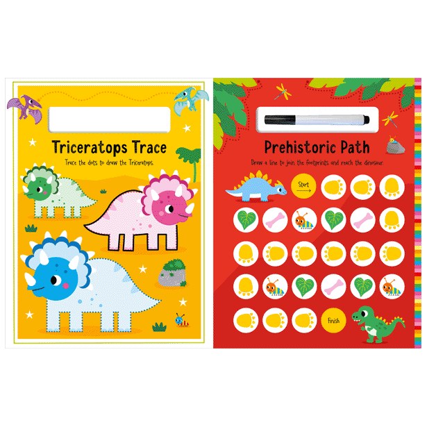 Product image 4 of Dino Land, a sticker activity book for ages 3+, by Make Believe Ideas.