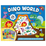 Product image 1 of Dino World Sticker Activity Case, a box set for ages 4+, by Make Believe Ideas.