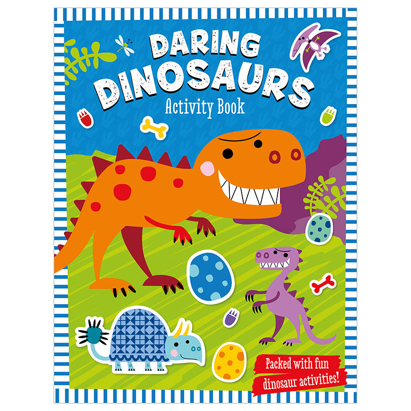 Product image 2 of Dino World Sticker Activity Case, a box set for ages 4+, by Make Believe Ideas.