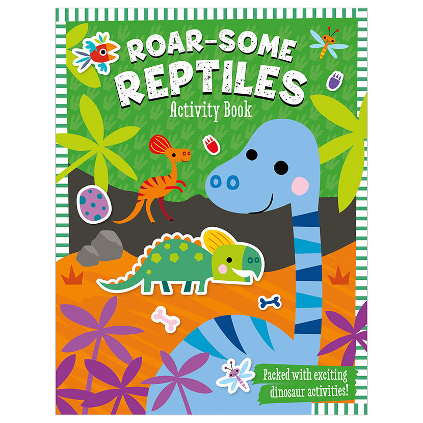 Product image 4 of Dino World Sticker Activity Case, a box set for ages 4+, by Make Believe Ideas.