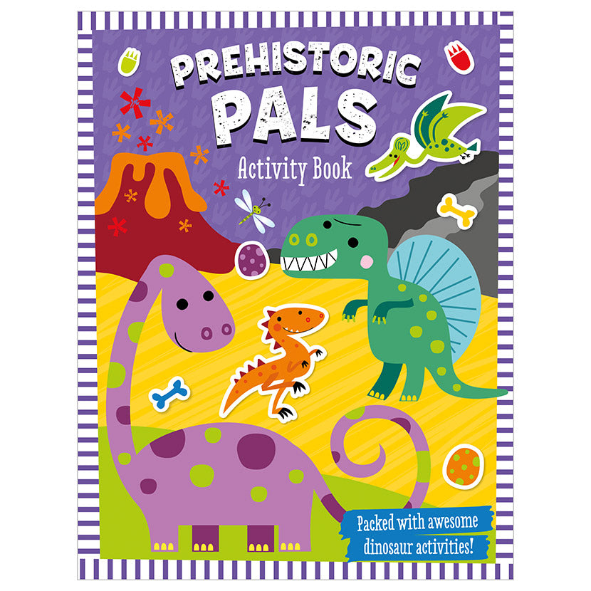 Product image 5 of Dino World Sticker Activity Case, a box set for ages 4+, by Make Believe Ideas.
