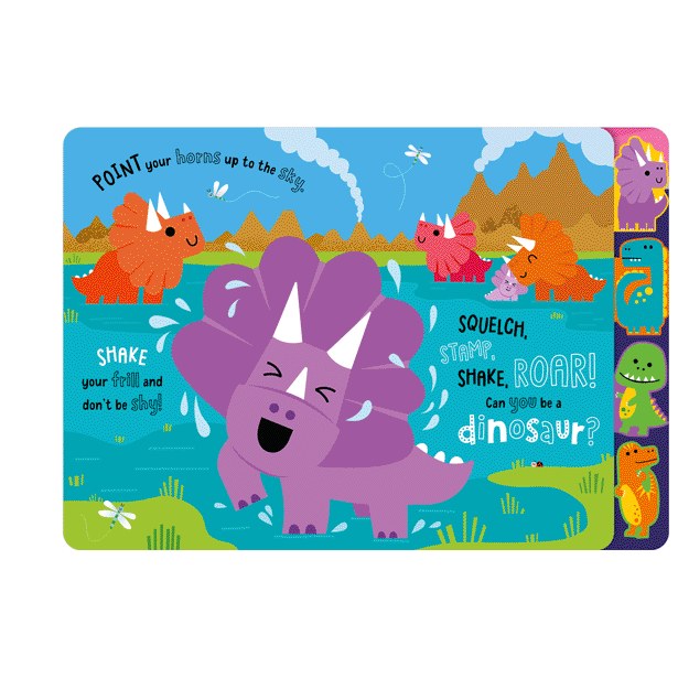 Product image 3 of Dinosaur Kingdom, a board book for ages 0+, by Make Believe Ideas.
