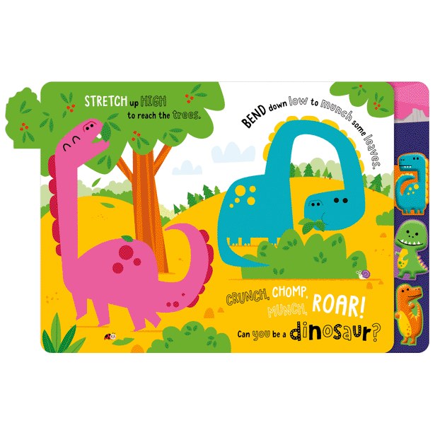 Product image 4 of Dinosaur Kingdom, a board book for ages 0+, by Make Believe Ideas.