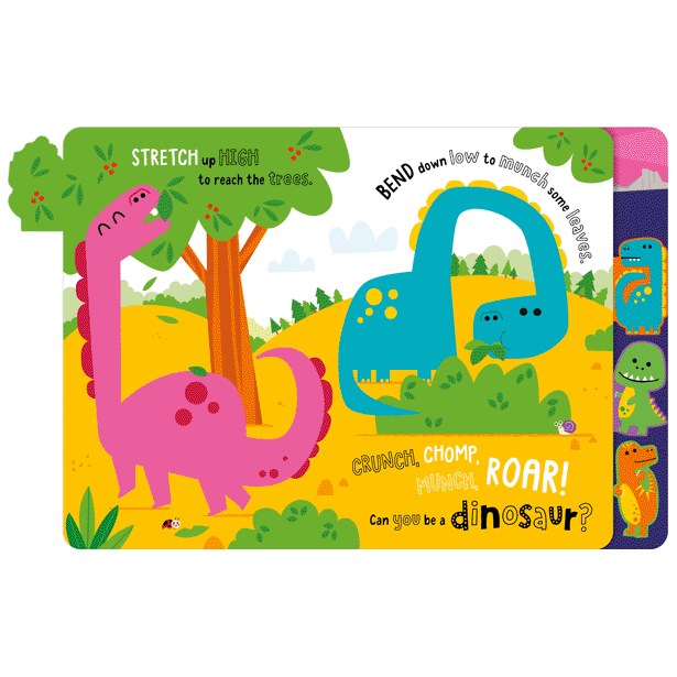 Product image 5 of Dinosaur Kingdom, a board book for ages 0+, by Make Believe Ideas.