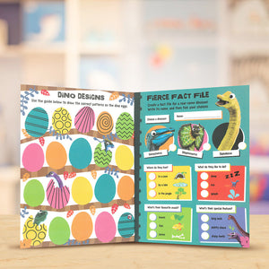 Product image 5 of Dinosaurs Activity Book, a sticker activity book for ages 4+, by Make Believe Ideas.