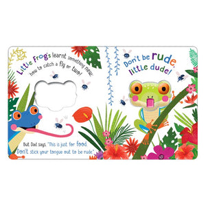 Product image 4 of Don't Be Rude, Little Dude!, a board book for ages 3+, by Make Believe Ideas.
