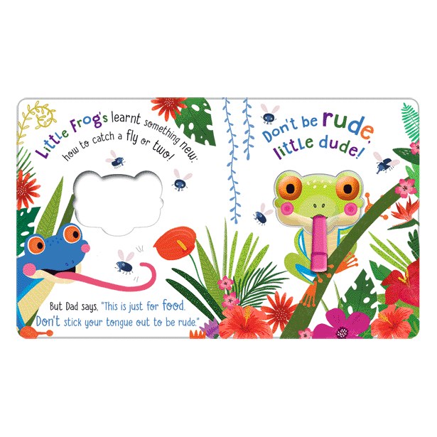 Product image 5 of Don't Be Rude, Little Dude!, a board book for ages 3+, by Make Believe Ideas.