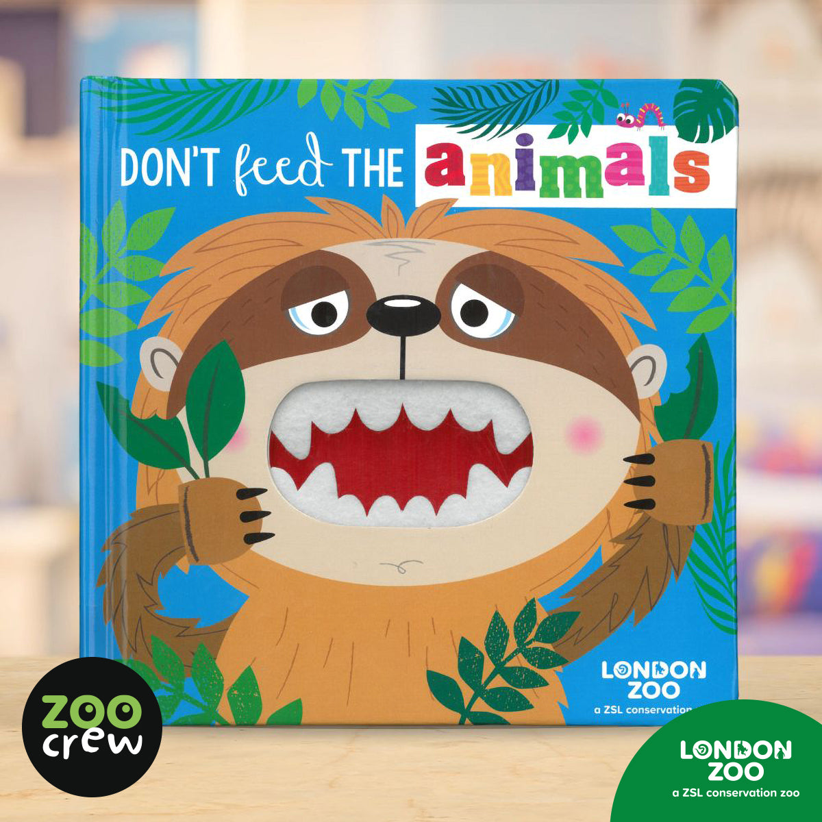 Product image 2 of Don't Feed the Animals, a board book for ages 0+, by Make Believe Ideas.