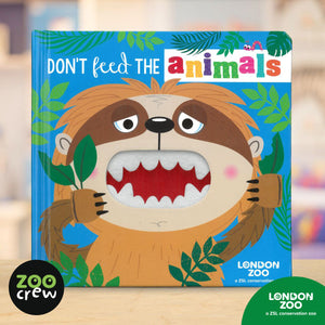 Product image 2 of Don't Feed the Animals, a board book for ages 0+, by Make Believe Ideas.