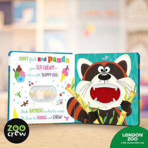 Product image 3 of Don't Feed the Animals, a board book for ages 0+, by Make Believe Ideas.