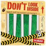 Product image 1 of Don't Look Inside (the monsters are moving in), a board book for ages 0+, by Make Believe Ideas.