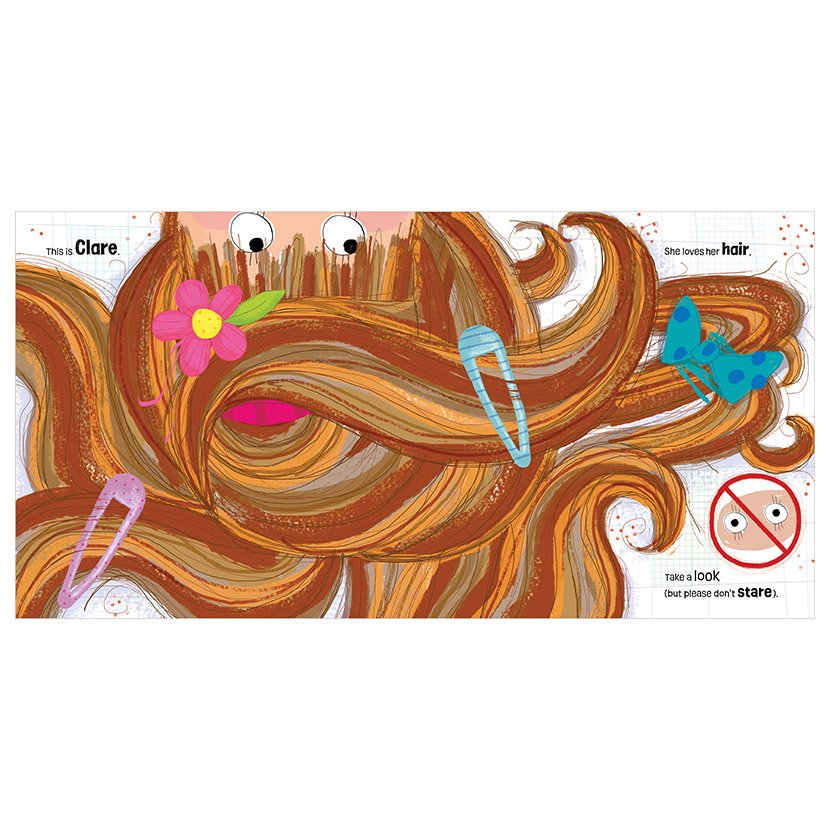 Product image 2 of Don't You Dare Brush My Hair!, a picture book for ages 3+, by Make Believe Ideas.