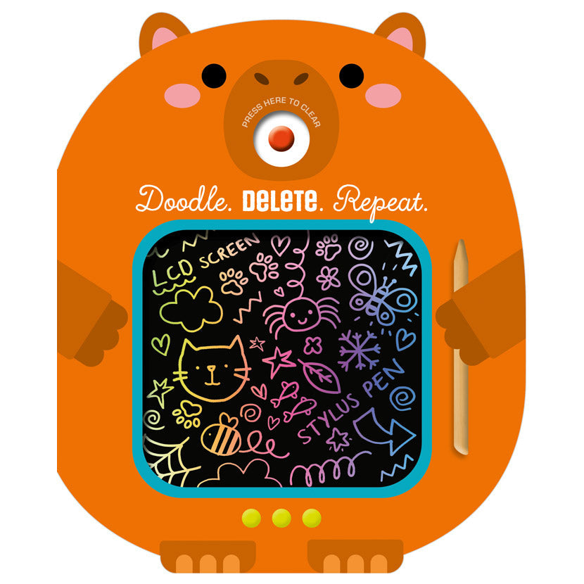 Product image 1 of Doodle. Delete. Repeat., an activity for ages 5+, by Make Believe Ideas.