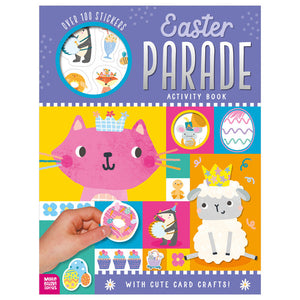 Product image 1 of Easter Parade Activity Book, a sticker activity book for ages 4+, by Make Believe Ideas.