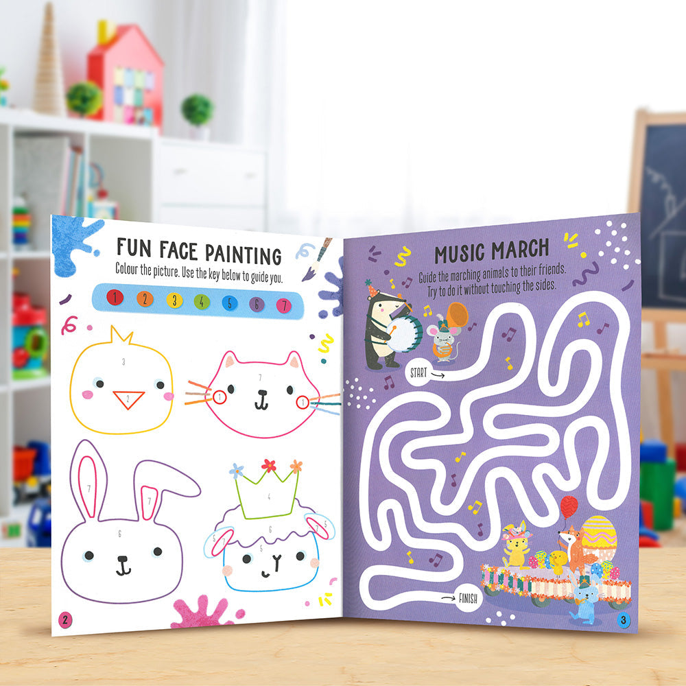 Product image 4 of Easter Parade Activity Book, a sticker activity book for ages 4+, by Make Believe Ideas.