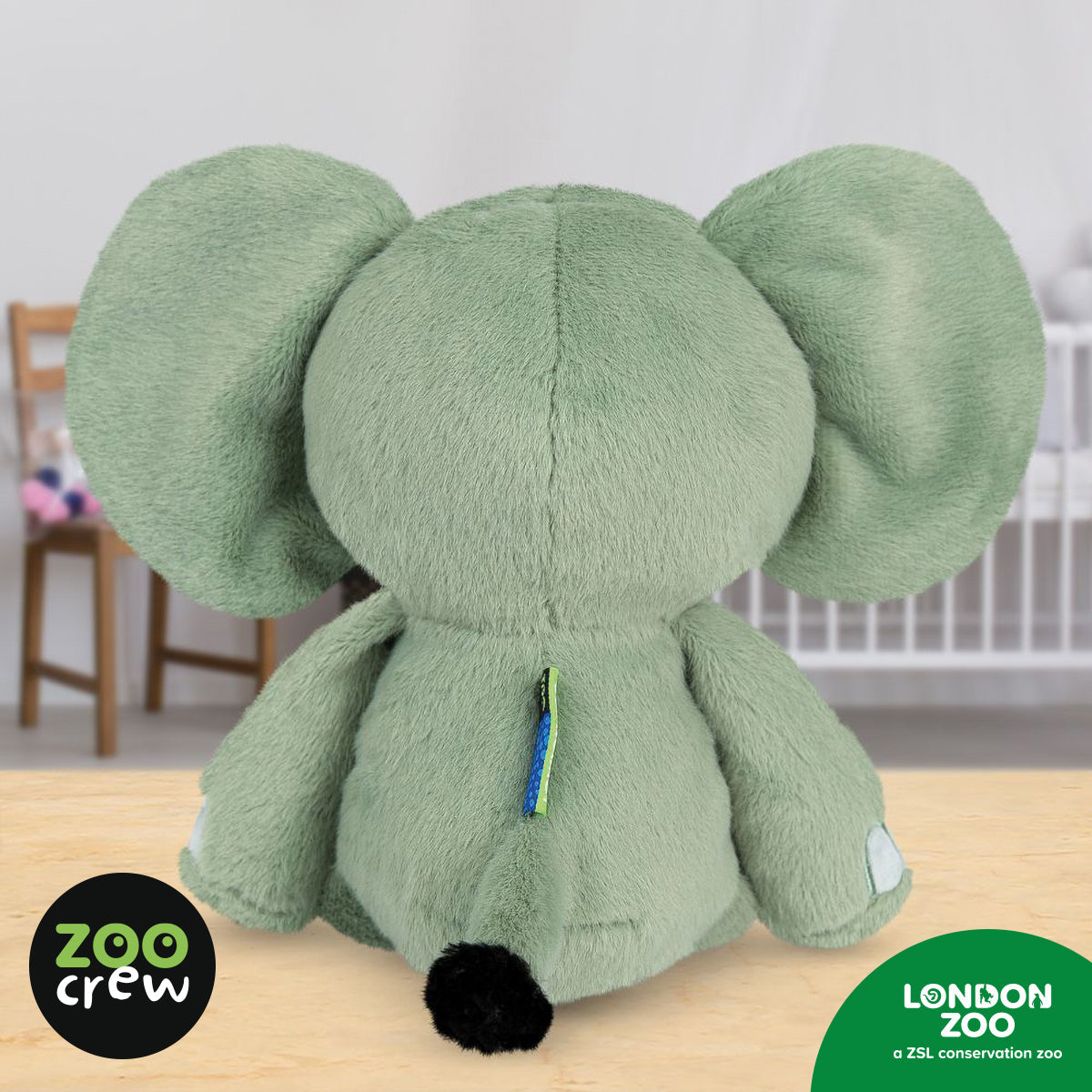 Product image 4 of Echo the Elephant, a plush toy for ages 0+, by Make Believe Ideas.