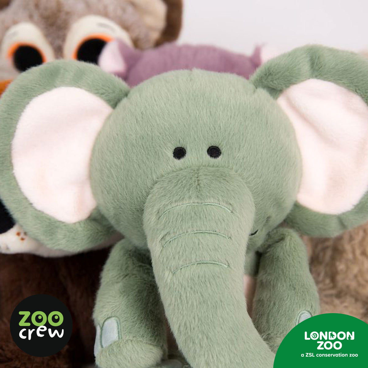 Product image 5 of Echo the Elephant, a plush toy for ages 0+, by Make Believe Ideas.