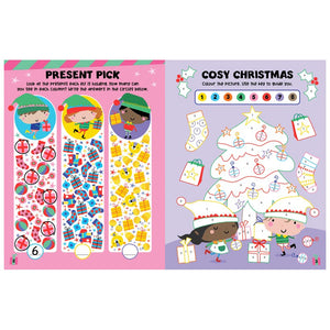 Product image 2 of Elf's Adventure Activity Book, a sticker activity book for ages 4+, by Make Believe Ideas.