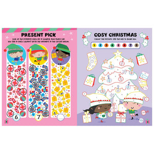 Product image 3 of Elf's Adventure Activity Book, a sticker activity book for ages 4+, by Make Believe Ideas.