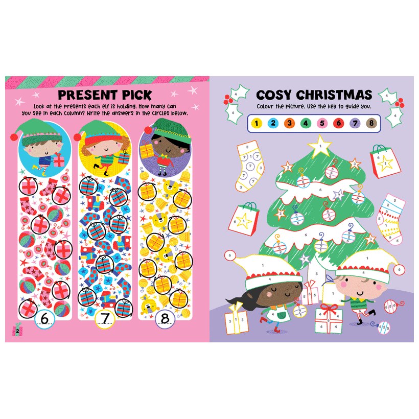 Product image 5 of Elf's Adventure Activity Book, a sticker activity book for ages 4+, by Make Believe Ideas.