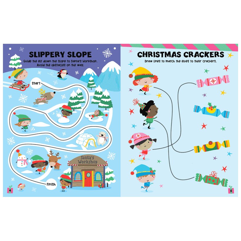 Product image 10 of Elf's Adventure Activity Book, a sticker activity book for ages 4+, by Make Believe Ideas.