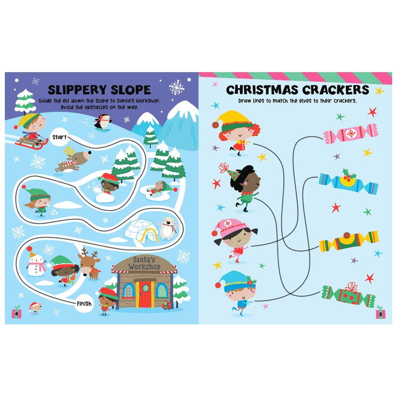 Product image 11 of Elf's Adventure Activity Book, a sticker activity book for ages 4+, by Make Believe Ideas.