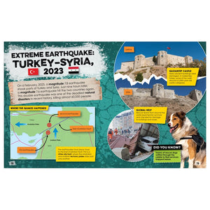 Product image 3 of Extreme Earth, a non-fiction book for ages 5+, by Make Believe Ideas.