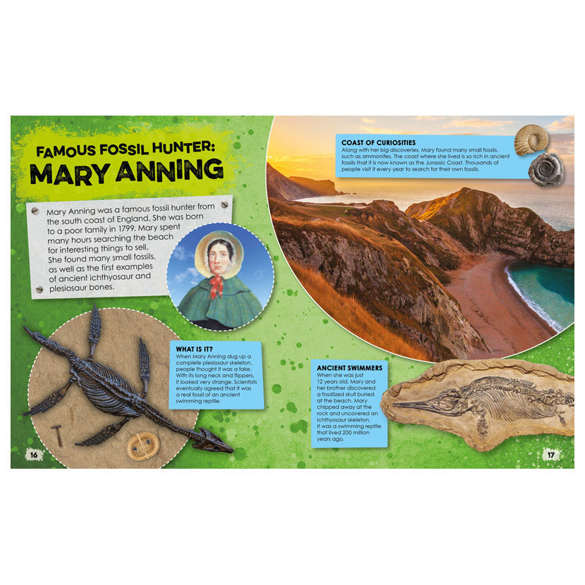 Product image 4 of Fantastic Fossils, a non-fiction book for ages 5+, by Make Believe Ideas.