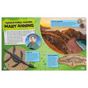 Product image 4 of Fantastic Fossils, a non-fiction book for ages 5+, by Make Believe Ideas.