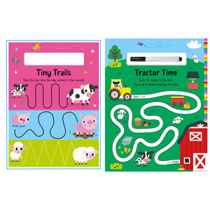 Product image 3 of Farm Animals, a sticker activity book for ages 3+, by Make Believe Ideas.