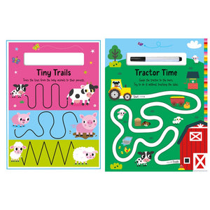 Product image 4 of Farm Animals, a sticker activity book for ages 3+, by Make Believe Ideas.