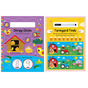 Product image 9 of Farm Animals, a sticker activity book for ages 3+, by Make Believe Ideas.