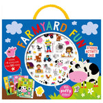 Product image 1 of Farmyard Fun Sticker Activity Case, a box set for ages 4+, by Make Believe Ideas.