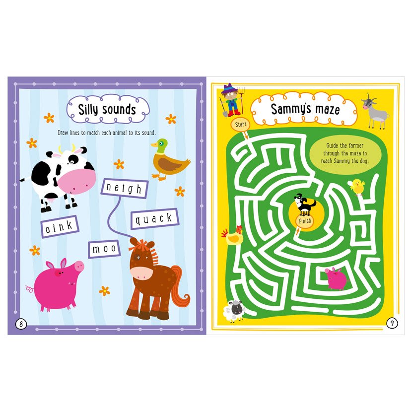 Product image 2 of Farmyard Fun Sticker Activity Case, a box set for ages 4+, by Make Believe Ideas.