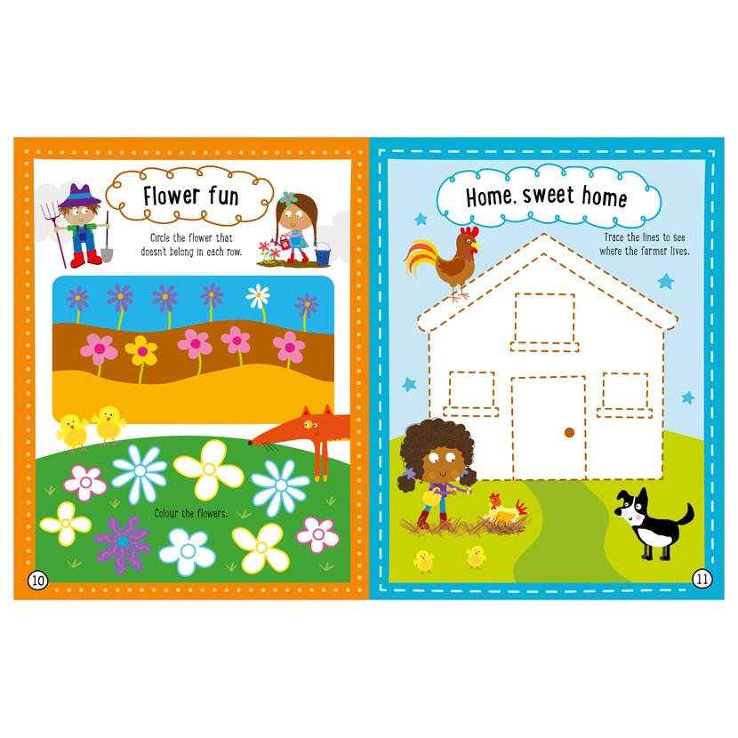 Product image 3 of Farmyard Fun Sticker Activity Case, a box set for ages 4+, by Make Believe Ideas.