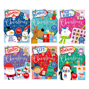 Product image 1 of Festive Collection Activity Books, a pack for ages 3+, by Make Believe Ideas.