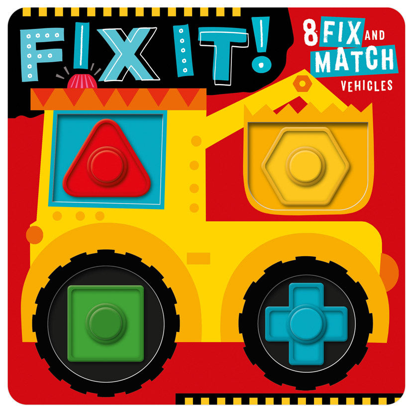 Product image 1 of Fix It!, a board book for ages 3+, by Make Believe Ideas.