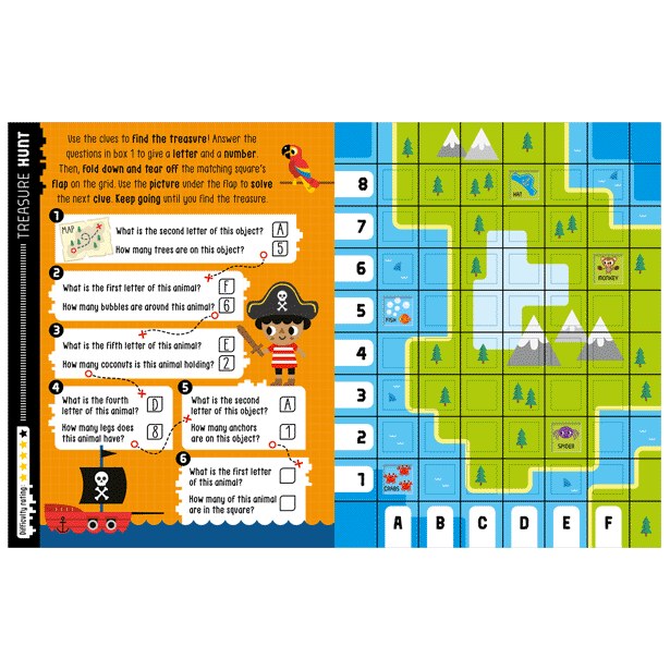 Product image 8 of Flap-a-Zillion Puzzle Book, a sticker activity book for ages 6+, by Make Believe Ideas.