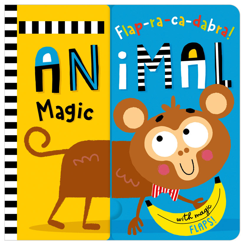 Product image 1 of Flap-ra-ca-dabra! Animal Magic, a board book for ages 0+, by Make Believe Ideas.