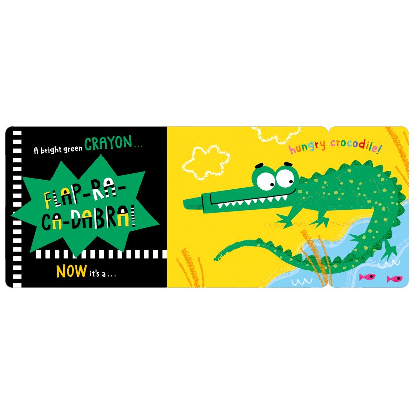 Product image 5 of Flap-ra-ca-dabra! Animal Magic, a board book for ages 0+, by Make Believe Ideas.
